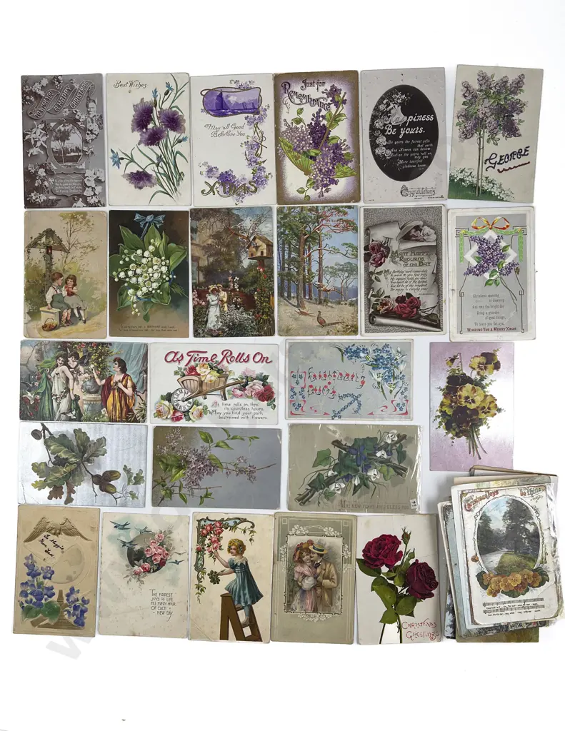 Bundle Qty Mainly Floral Postcards Image 1++