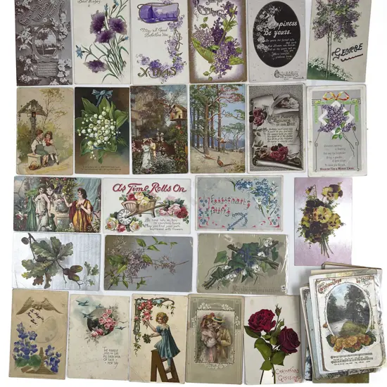 Bundle Qty Mainly Floral Postcards