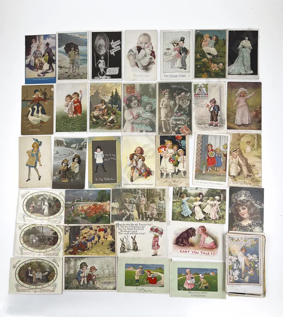 Bundle Qty Assorted Postcards with some NZ Image 1++