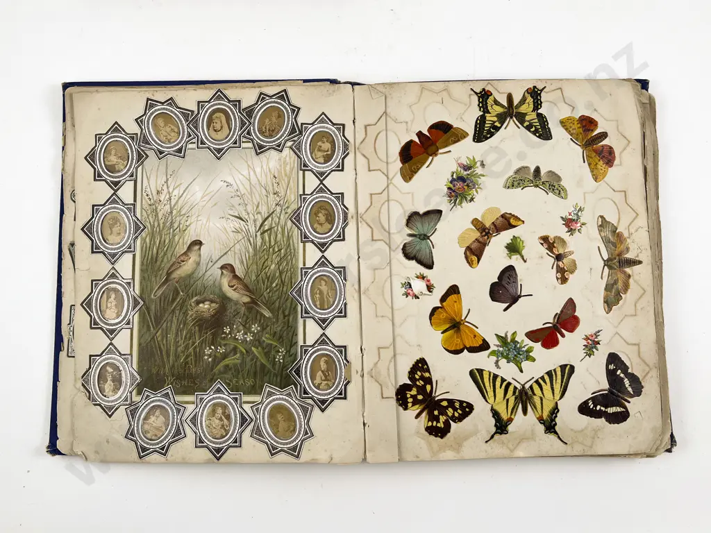 Victorian Scrap Book Album Image 1++