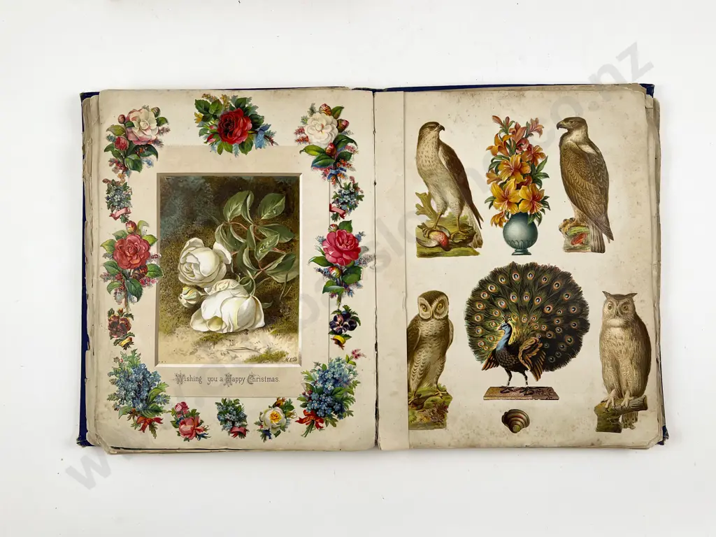 Victorian Scrap Book Album Image 1++