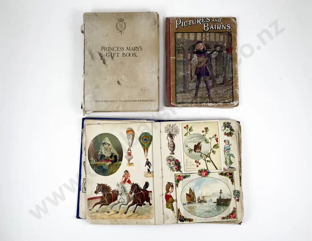Victorian Scrap Book Album Image 1++
