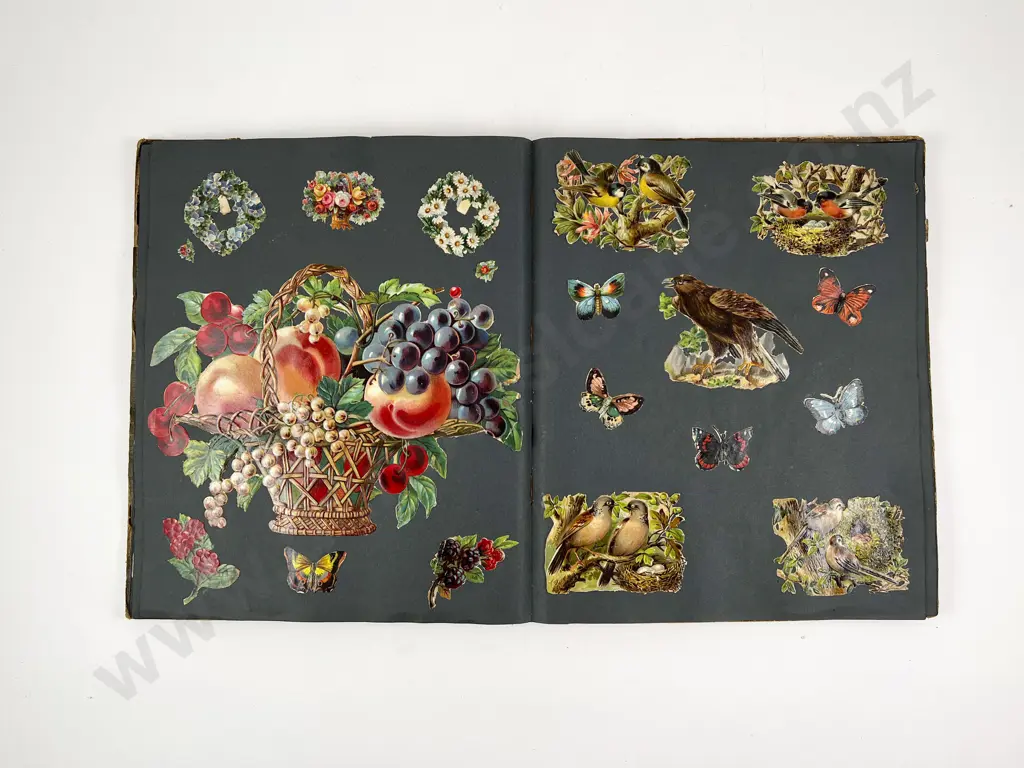 Victorian Scrap Book Album Image 1++