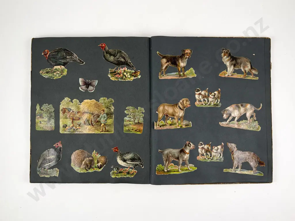 Victorian Scrap Book Album Image 1++