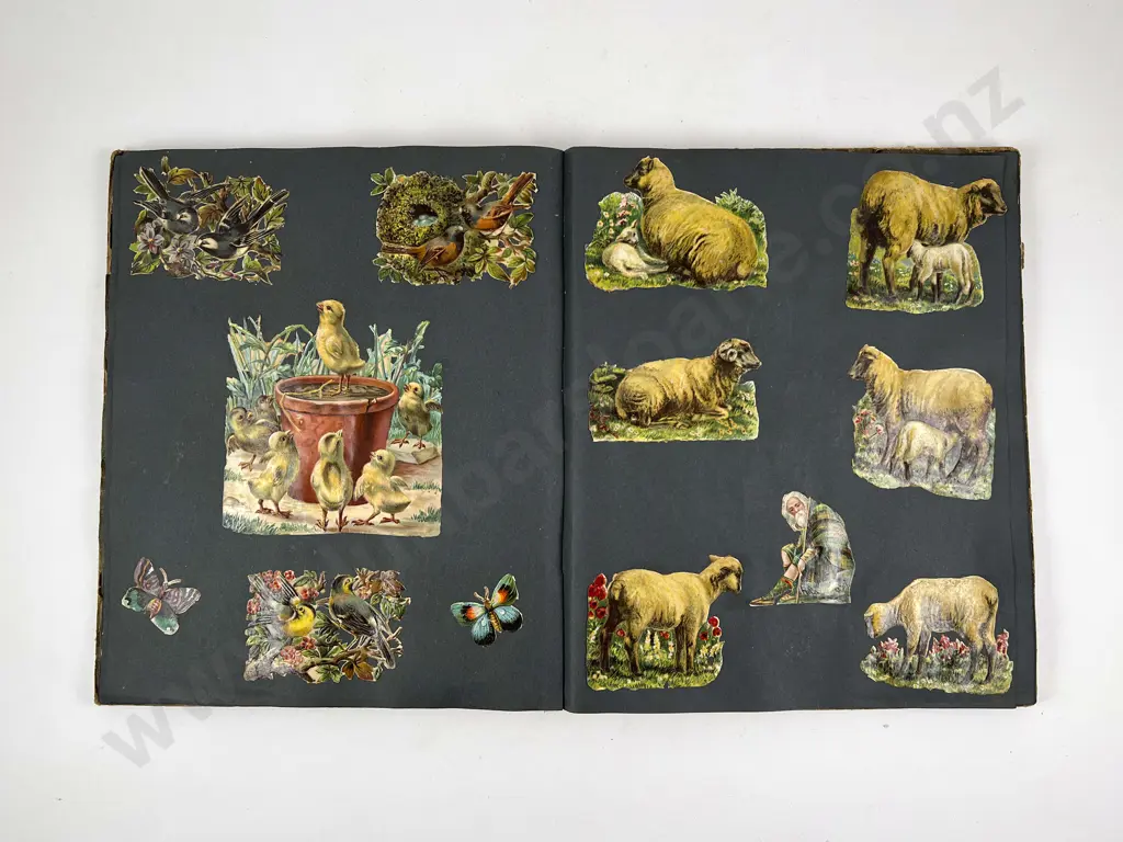 Victorian Scrap Book Album Image 1++