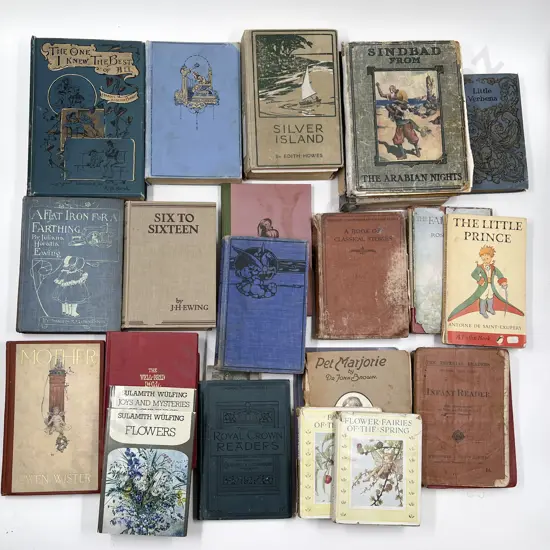 Box of Assorted Vintage Children's Picture Books