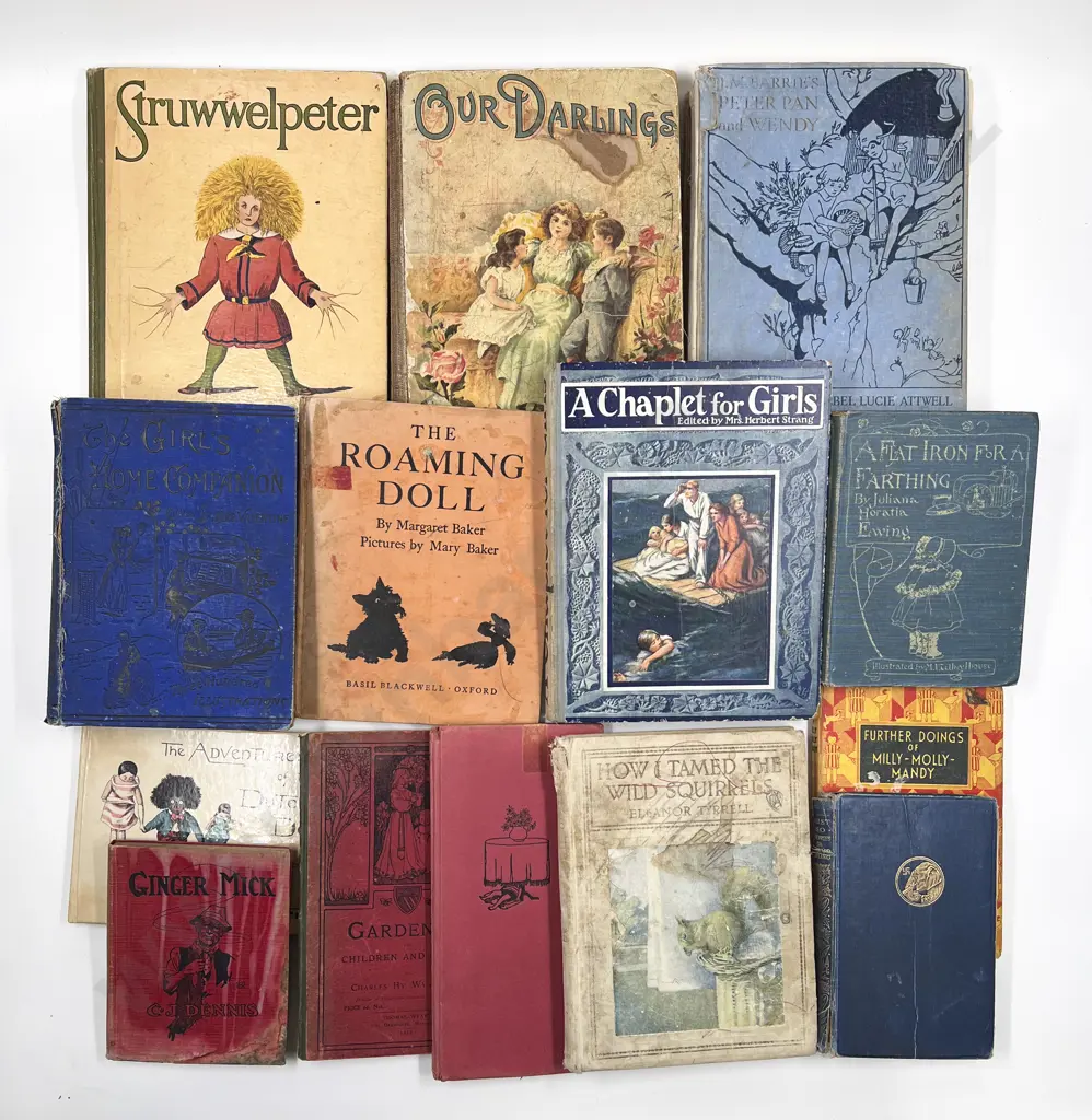 Box of Assorted Vintage Children's Picture Books Image 1++
