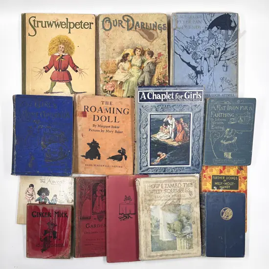 Box of Assorted Vintage Children's Picture Books