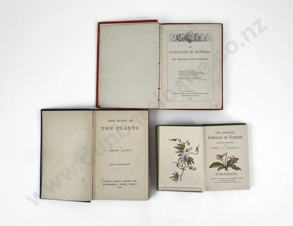 Three C19th Volumes Relating To Gardening Image 1++