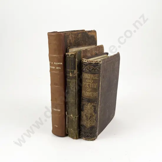 Three C18th & C19th Volumes Relating To Gardening