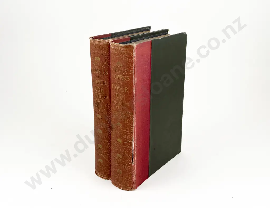 Flowers And Flower Lore by Rev Hilderic Friend Vols I & II Image 1++