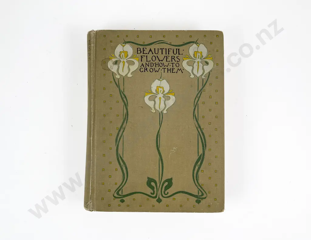 Beautiful Flowers & How To Grow Them by H & W Wright Image 1++