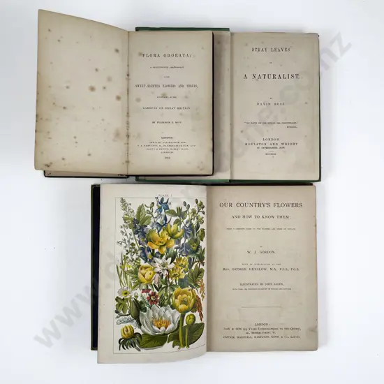 Our Country's Flowers by W J Gordon & Two Others