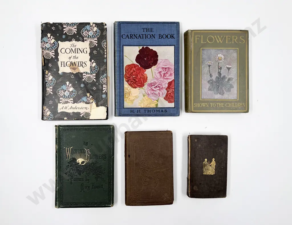 Six Vintage Books Relating to Gardening & Other Image 1++