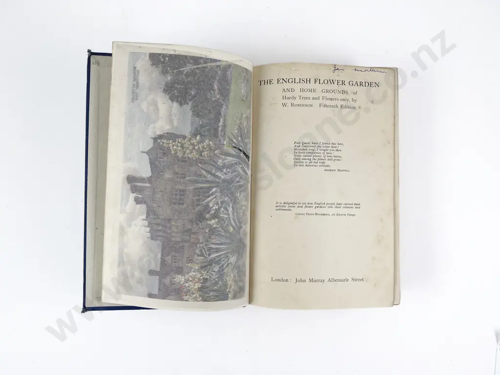 The English Flower Garden by W Robinson Image 1++