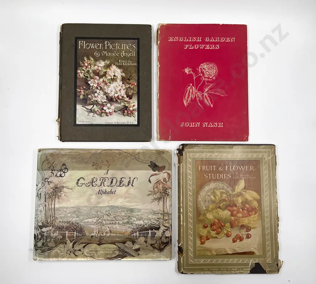 Four Flower Illustration Volumes Image 1++