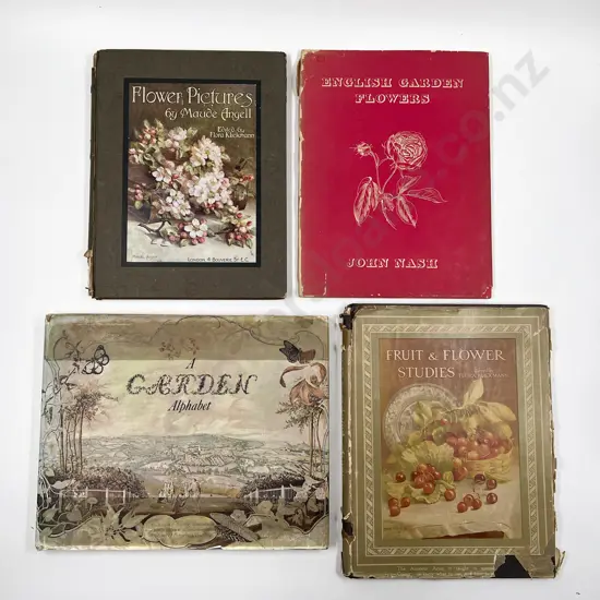 Four Flower Illustration Volumes