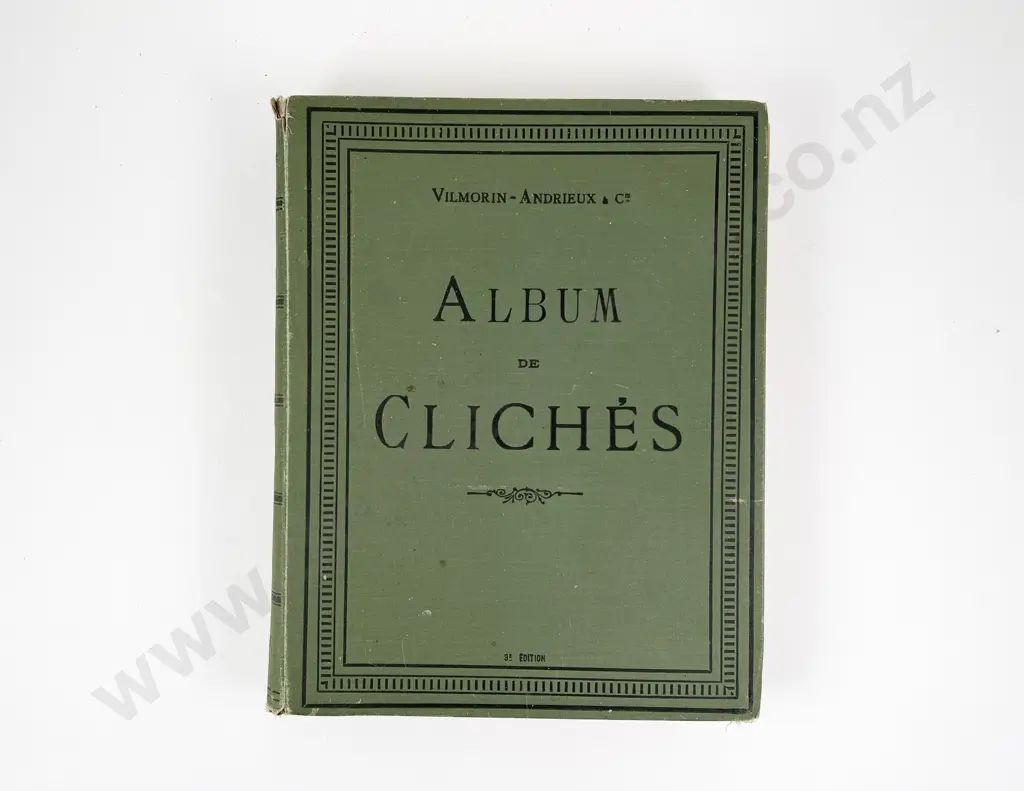 Album De Cliches of Vilmorin-Andrieux & Cie Image 1++