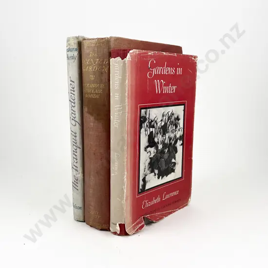 The Tranquil Gardener by Robert Galthorne-Hardy & Two Others