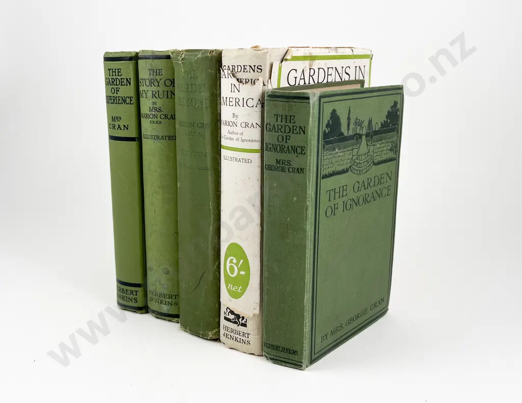 Five Garden Related Volumes by Marion Cran Image 1++