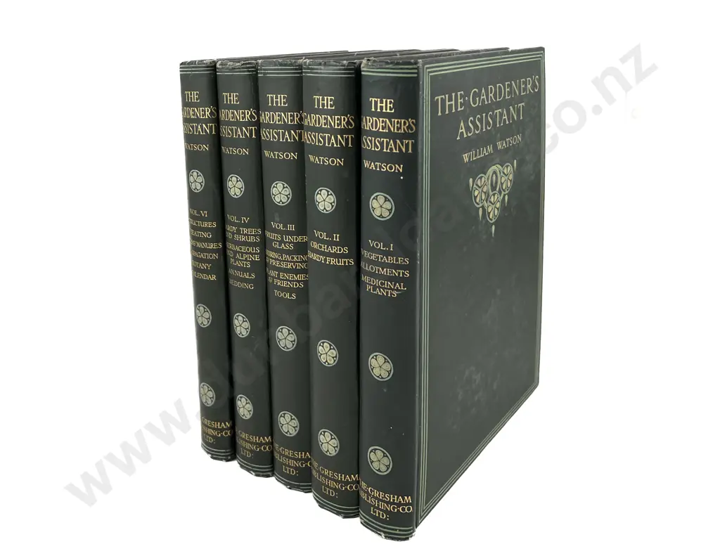 The Gardener's Assistant by William Watson Vols I - IV & VI Image 1++