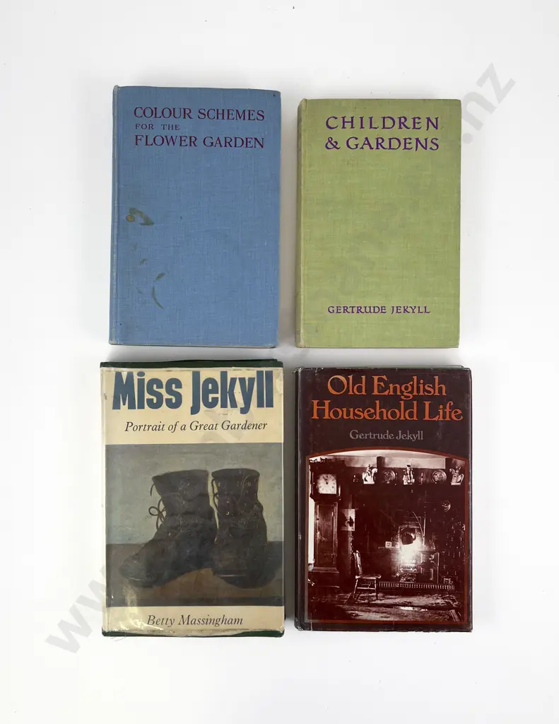 Three Volumes by Gertrude Jekyll & Other Image 1++