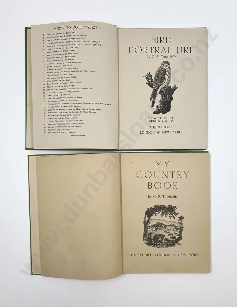 My Country Book & Bird Portraiture by C F Tunnicliffe Image 1++