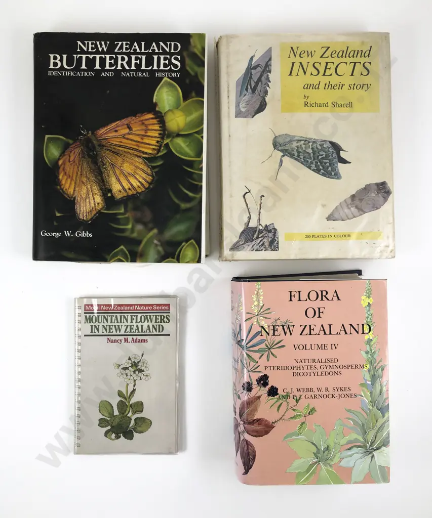 Four New Zealand Reference Books Image 1++