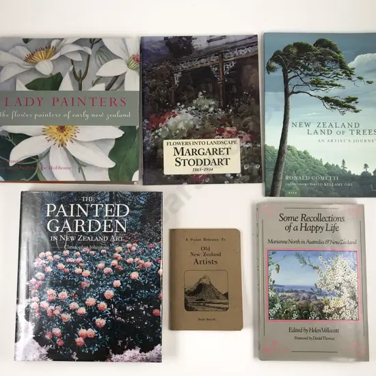 Six New Zealand Art Reference Books