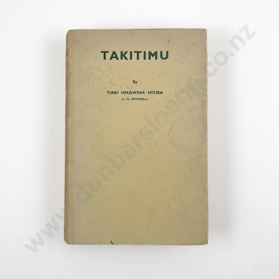 Takitimu by Tiaki Hikawera Mitira (J H Mitchell)