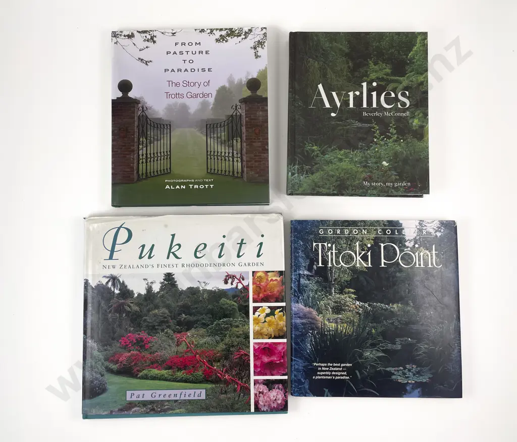 Four NZ Gardening Reference Volumes Image 1++