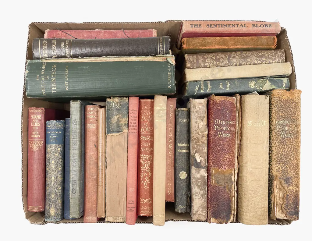 Box of Assorted Vintage Books Image 1++