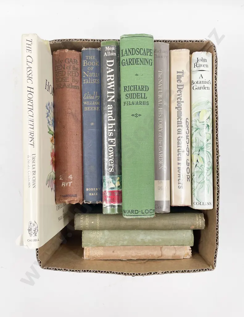 Box of Assorted Gardening Books Image 1++