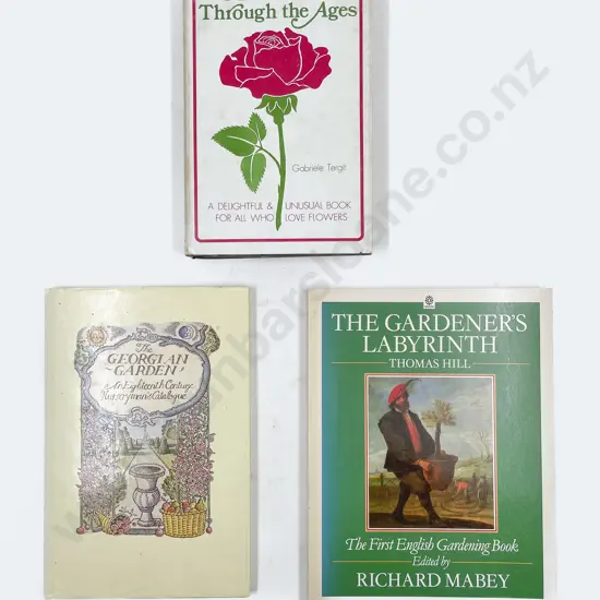 Six Books Relating To Garden History