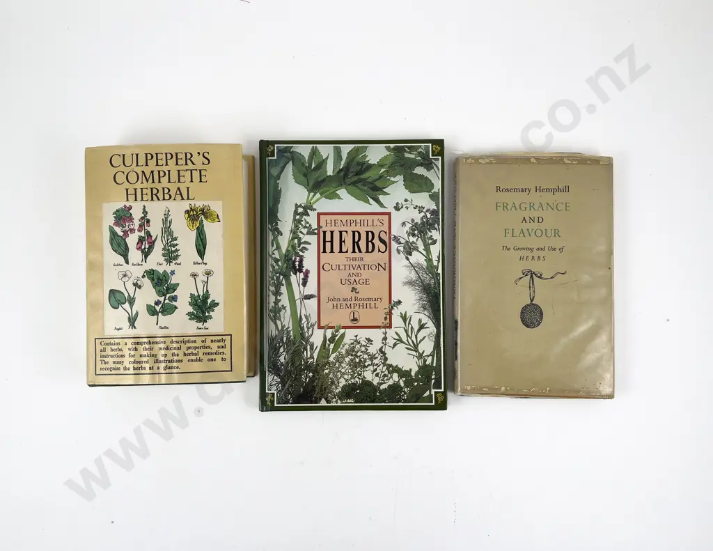 Culpeper's Complete Herbal & Two Others Image 1++