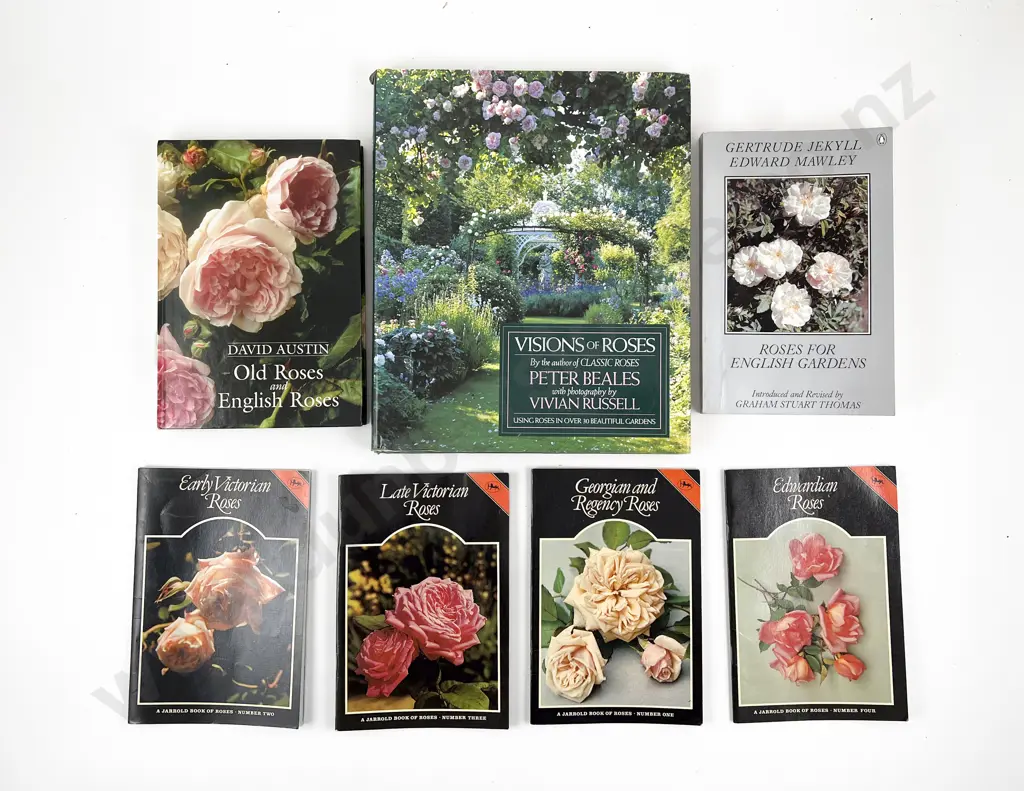 Eight Volumes Relating to Roses Image 1++