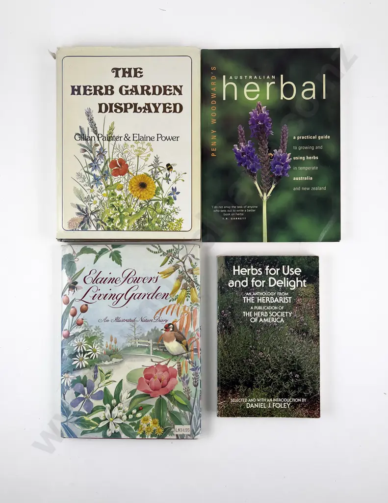 Four Herb Related Volumes Image 1++