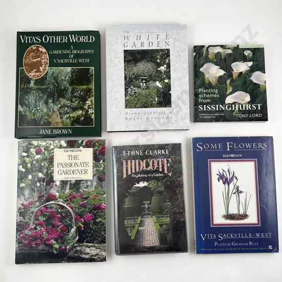 Six Modern Gardening Books