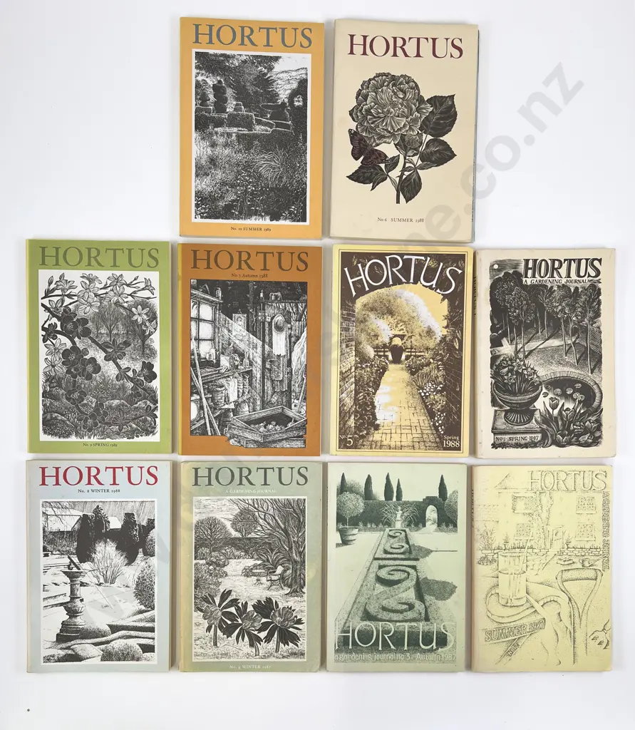 Ten Volumes of Hortus Magazine Image 1++