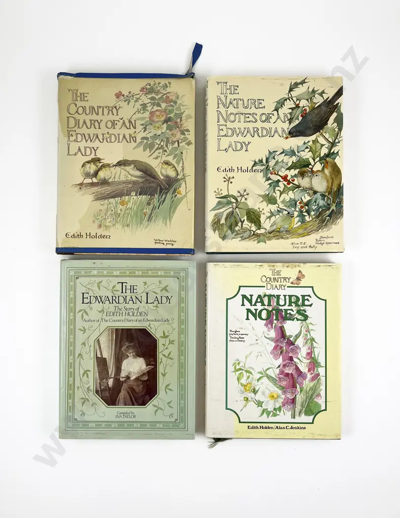 The Country Diary of an Edwardian Lady by Edith Holden & Three Others Image 1++
