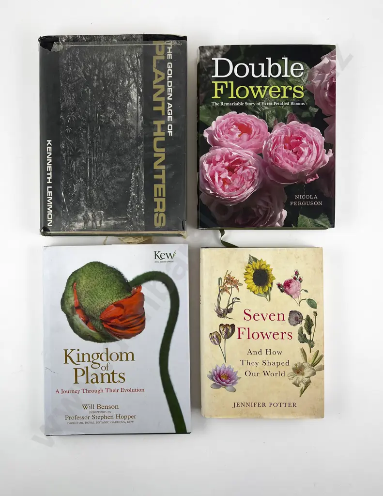 Four Volumes Relating To the History of Plants Image 1++