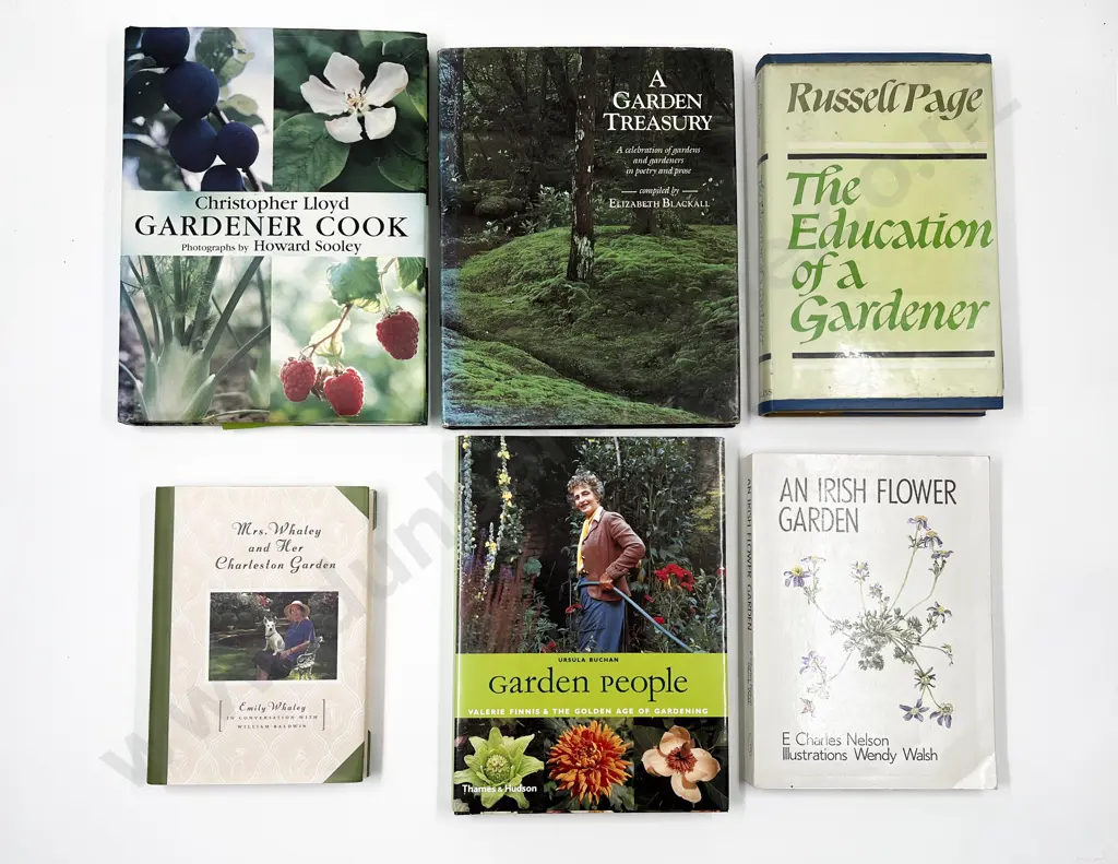 Six Modern Gardening Books Image 1++