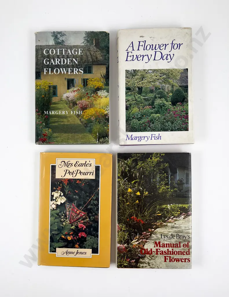 Two Volumes by Margery Fish & Two Others Image 1++