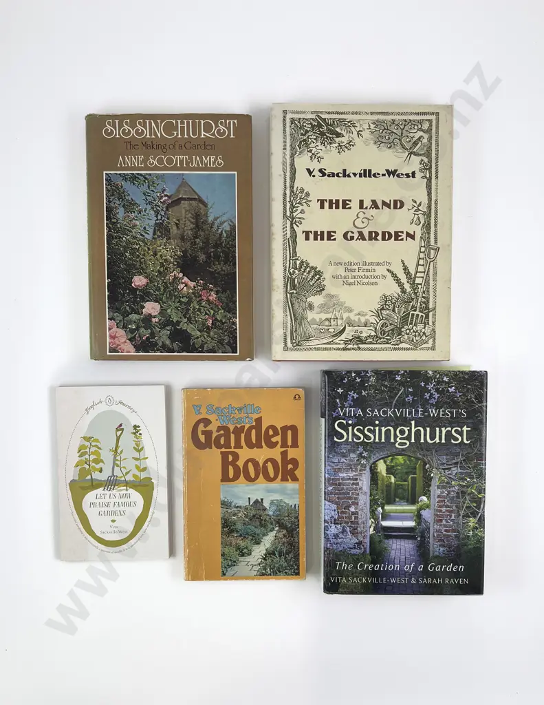 Five Volumes Relating to Sissinghurst & Vita Sackville-West Image 1++