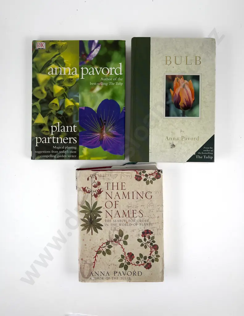 Three Volumes by Anna Pavord Image 1++