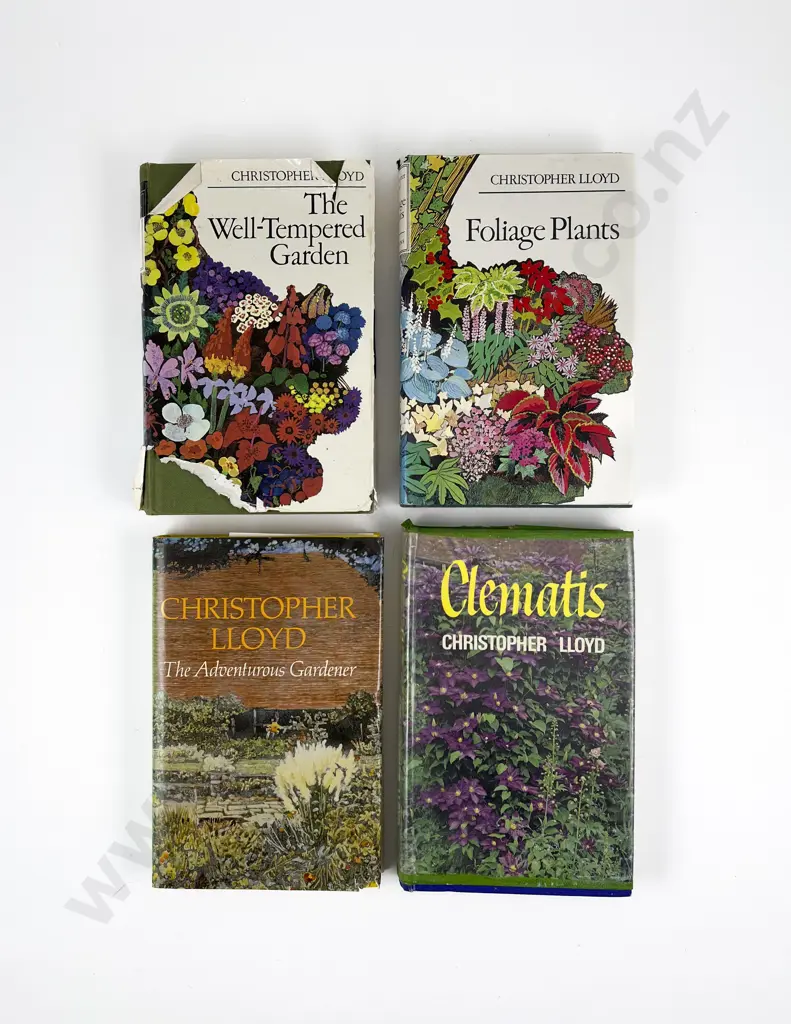 Four Volumes By Christopher Lloyd Image 1++
