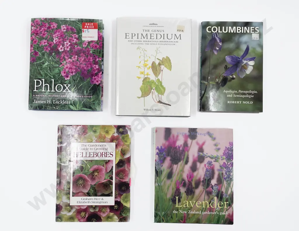 Five Books Relating To Flower Growing Image 1++