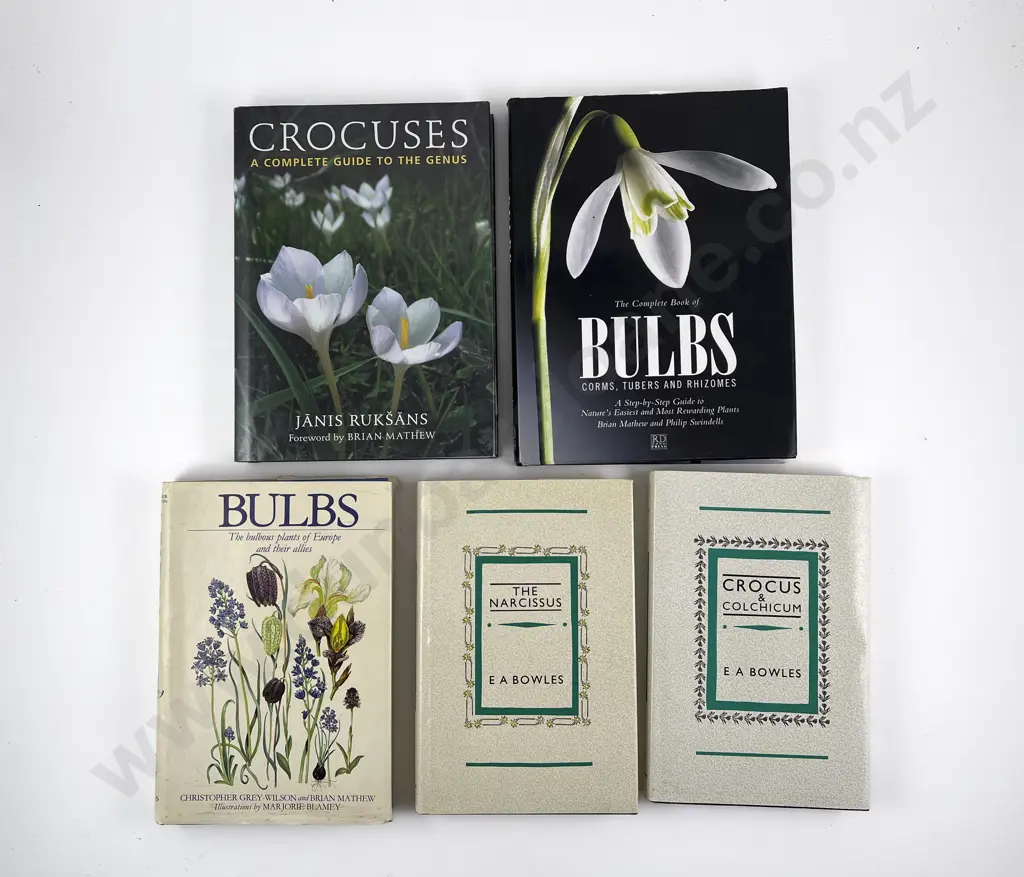 Five Volumes Relating To Bulbs Image 1++