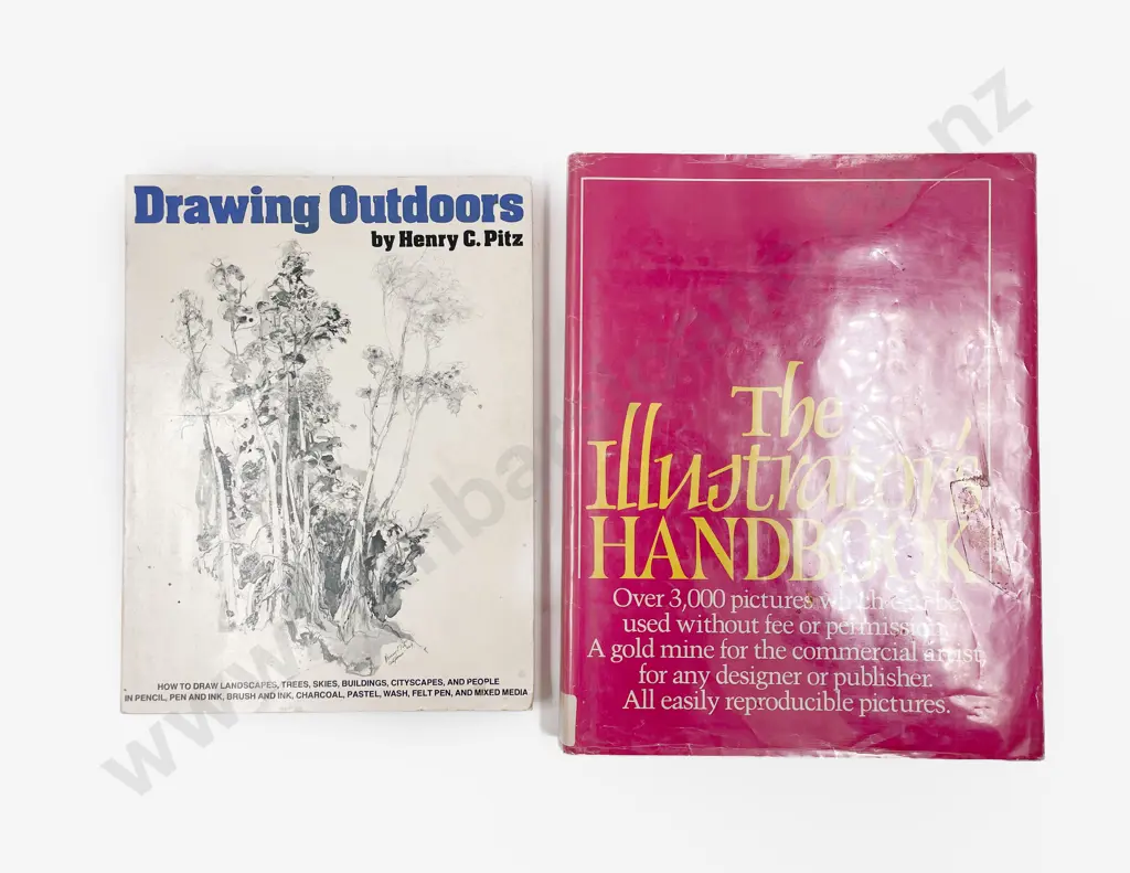 Seven Volumes Relating To Drawing & Painting Image 1++