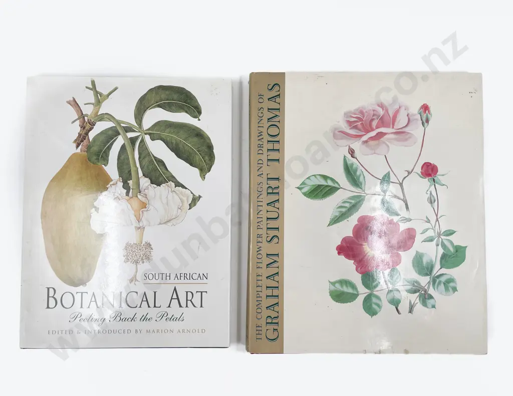 Two Volumes Relating to Botanical Illustration Image 1++